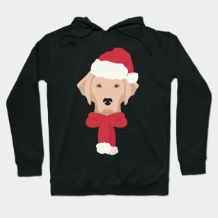 Christmas Labrador Dog Face Hoodie